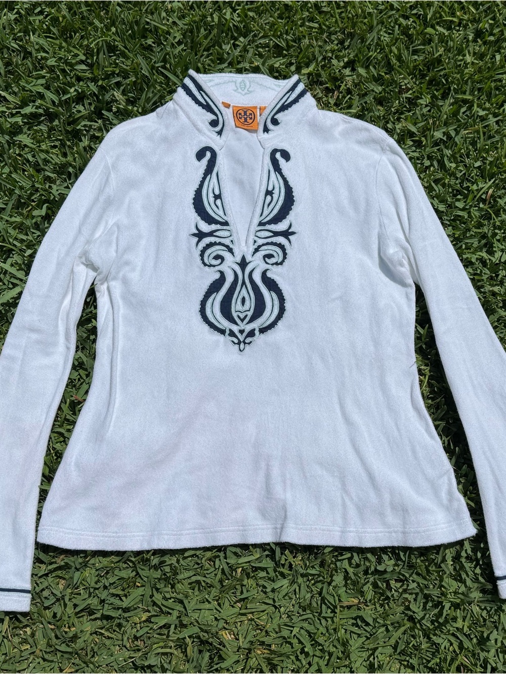 Tory Burch terry cloth Tunic - Picture 2 of 8